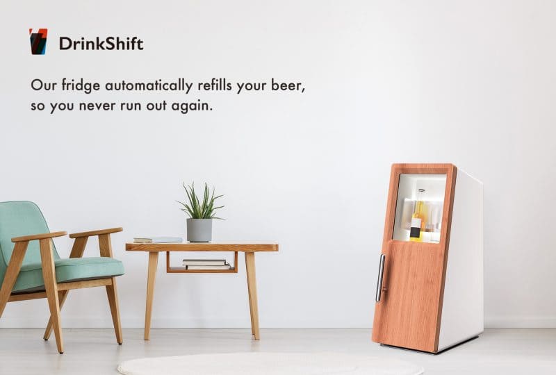 サブスク型冷蔵庫DrinkShift